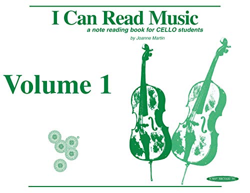 I Can Read Music Vol.1: A Note Reading Book for Cello Students