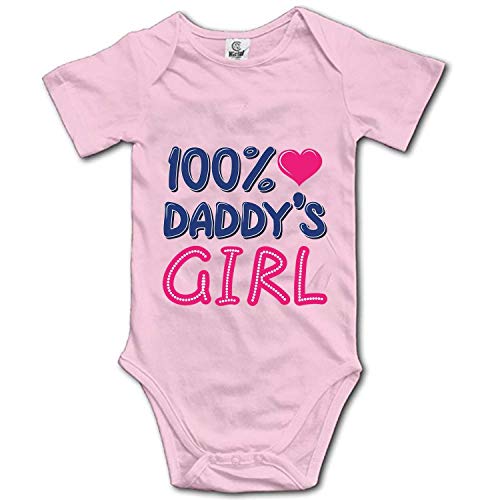IUBBKI 100% Daddy 's Girl Layette Infant Toddler Baby Girls Traje de Mono Divertido