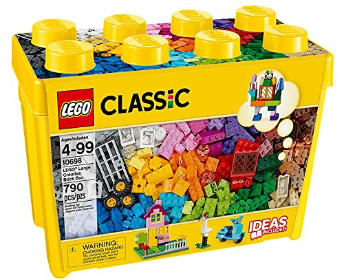 LEGO Classic Caja de Ladrillos Creativos Grande - juegos de construcción (Multicolor, 4 año(s), 790 pieza(s), Niño/niña, 99 año(s), 6 cm)
