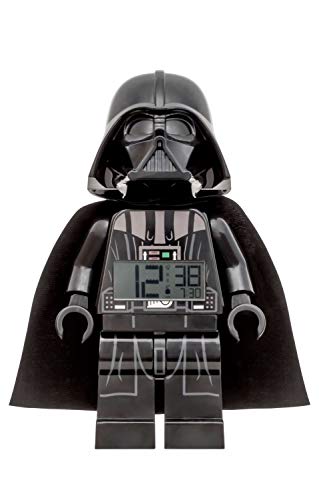 LEGO Darth Vader - Reloj de Pulsera, Color Negro, 22,5 cm de Alto