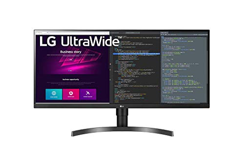 LG 34WN750-B - Monitor UltraWide Plano, Panel IPS 3440x1440, 219, 300nit, 10001, sRGB>99%, diag. 86.72cm, entr. HDMIx2, DPx1, USB-A x3, HDR10, AMD FreeSync, Altavoces 2x7W