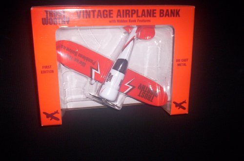 Liberty Vintage Airplane Bank Die Cast Metal by