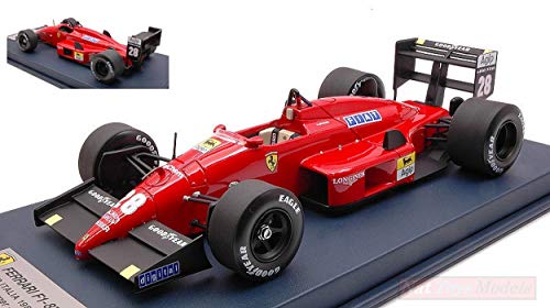 LOOKSMART LSF1H09B Ferrari F1-87/88 N.28 GP Italy 1988 GERHARD Berger 1:18 Compatible con
