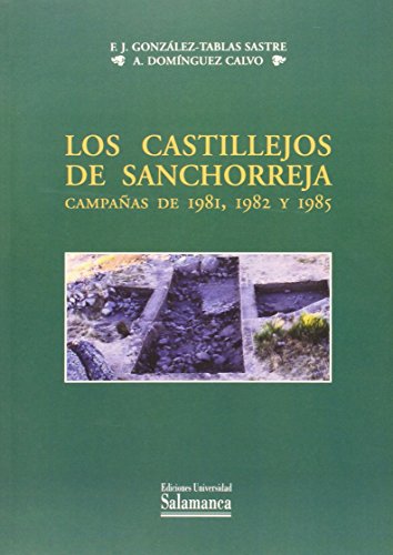 Los castillejos de Sanchorreja. Campañas de 1981,1982 y 1985 (Estudios históricos y geográficos)