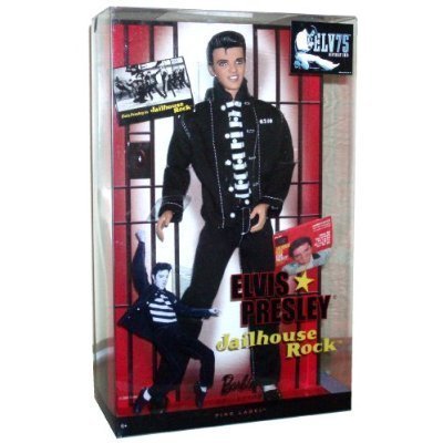 Mattel Year 2009 Barbie Collector 50th Anniversary Pink Label Series 12 Inch Doll - ELVIS PRESLEY in Jailhouse Rock (R4156) by Mattel