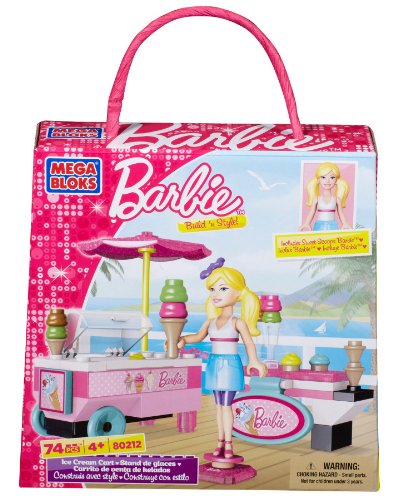 Mega Bloks Barbie 80212 Carrito de Helados