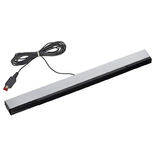 MICHAELA BLACK Barra de sensores con Cable de Rayo infrarrojo del Sensor de Movimiento Bar Compatible con Videojuegos Nintendo Wii/Wii U Consola