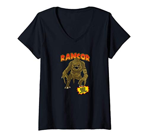 Mujer Star Wars Rancor Always Hungry Never Satisfied Camiseta Cuello V