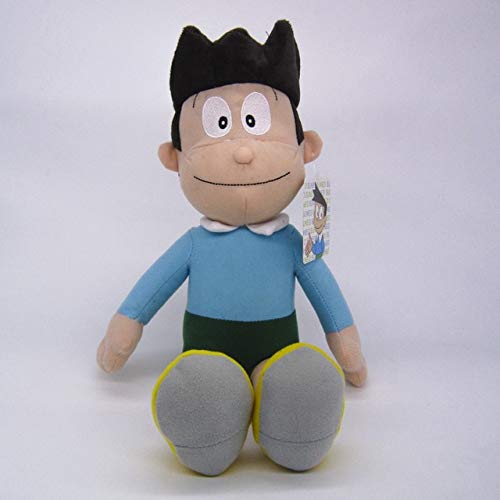 Muñeco De Peluche Infantil Nobita Nobi Doraemon Minamoto Shizuka Konta Takeshi Gigante Honekawa Suneo Cartoon Plush Toy Y599 Azul Real