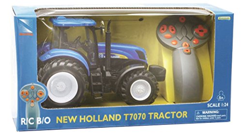 New Ray 88553 - Tractor New Holland de Juguete (Escala 1:24)