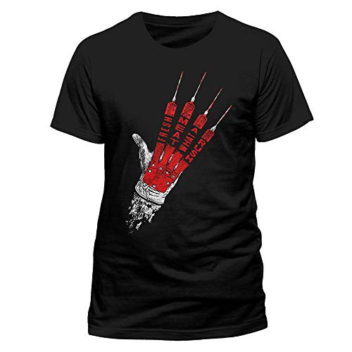 Nightmare On ELM Street Freddy Krueger Hand tee T-Shirt Mens
