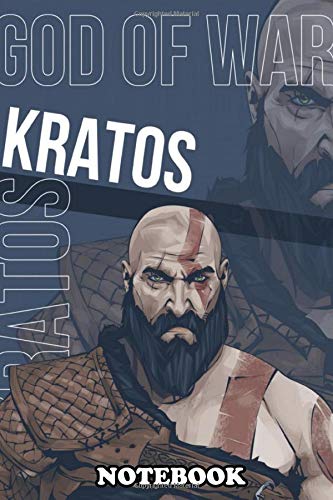 Notebook: Kratos Is A Warrior Originally From Sparta Who Became T , Journal for Writing, College Ruled Size 6" x 9", 110 Pages