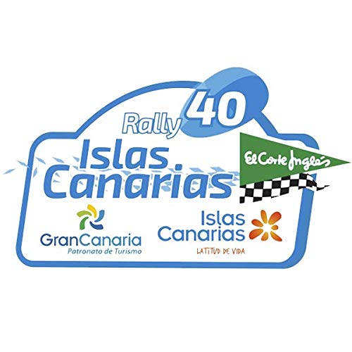 Pegatina Placa Rallye Islas CANARIAS 2016 PR202