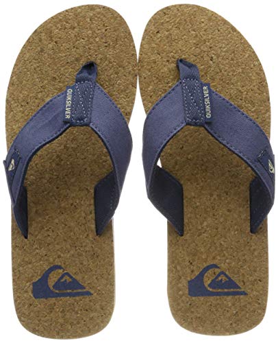 Quiksilver Molokai Abyss Cork-Sandals For Men, Zapatos de Playa y Piscina Hombre, Azul (Blue/Brown/Blue Xbcb), 44 EU