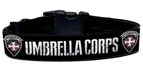 Resident Evil Umbrella Corps Collar Perro Hecho A Mano Talla L Handmade Dog Collar