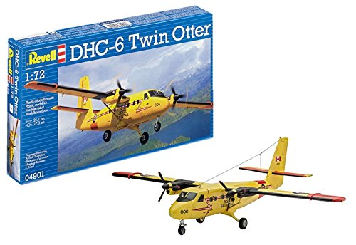 Revell Maqueta DHC-6 Twin Otter, Kit Modello, Escala 1:72 (4901) (04901)