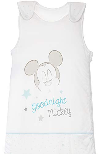Saco de dormir para bebé, para todo el año, algodón de jersey, con motivos de Mickey Mouse, 18-48 meses, aprox. 110 x 45 cm, TOG 2,5