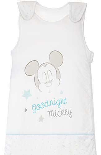 Saco de dormir para bebé, para todo el año, de algodón, con motivos de Mickey Mouse, 0-6 meses, aprox. 70 x 45 cm, TOG 2,5