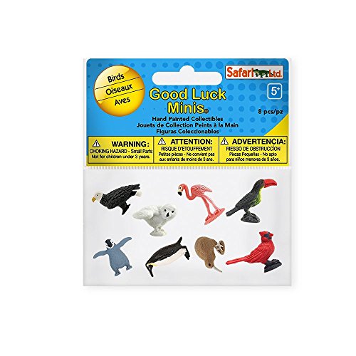 Safari 100217 Good Luck Minis Fun - Paquete de pájaros