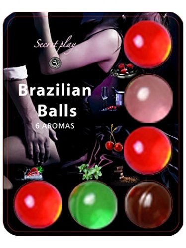 Secret Play S354, Bolas Brasileñas con aroma, Pack de 6