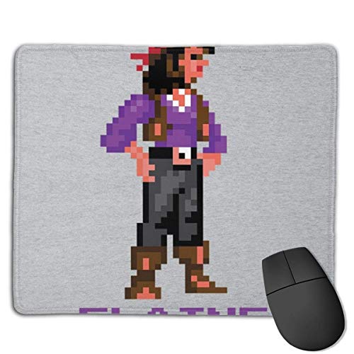 shenguang Elaine Marley Pixel Character Monkey Island Customized Designs Non-Slip Rubber Base Gaming Alfombrilla para ratón for Mac,30cm×25cm Pc, Computers. Ideal for Working Or Game