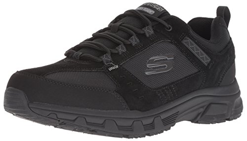 Skechers 51893-bbk, Zapatos de Trekking para Hombre, Black, 43 EU