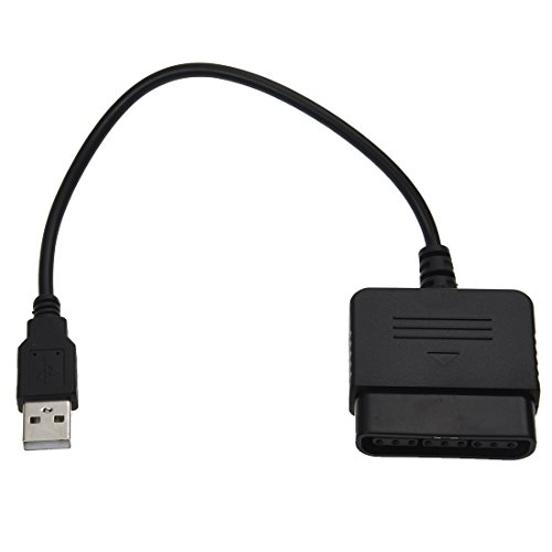 SODIAL(R) Adaptador Converter para Mando de PS1 PS2 a PS3 / PC USB