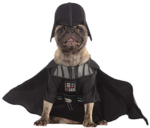 Star Wars - Disfraz de Darth Vader para mascota, Talla M perro (Rubie's 887852-M)