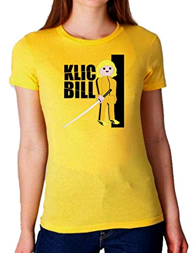 The Fan Tee Camiseta de Mujer Click Playmobil Kill Bill 001 S
