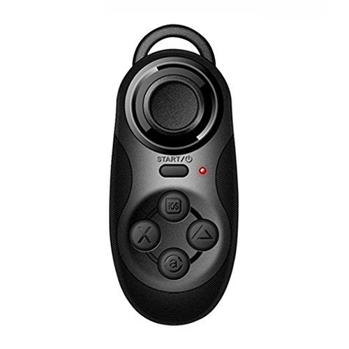Topker Control Remoto MOCUTE 032 VR Lentes inalámbricos Bluetooth VR Joystick Gamepad PC Joypad Negro