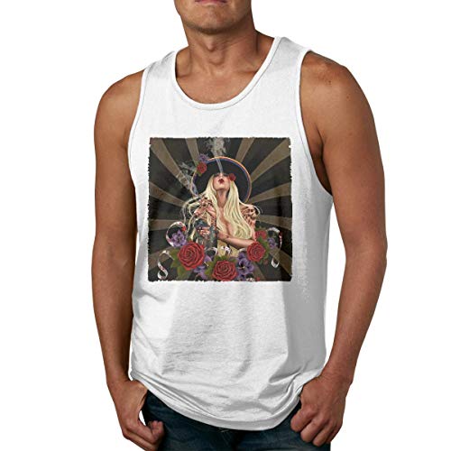 UiikIIDl Camisetas y Tops Hombre Polos y Camisas in This Moment Maria Brink Whore Men Sleeveless Tank Top T Shirt Logo Classic Sleeveless tee Black