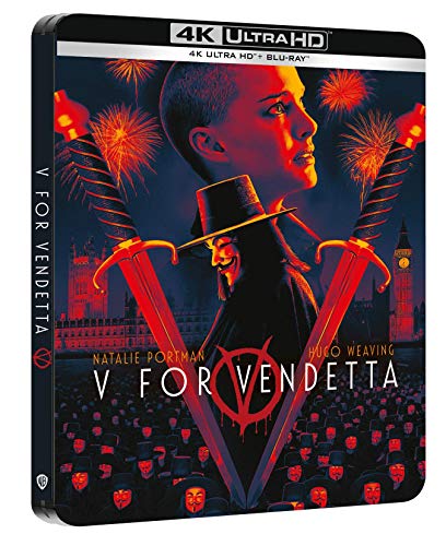 V de Vendetta - Steelbook 4k UHD [Blu-ray]