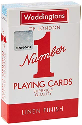 Winning Moves Waddingtons - Baraja de Cartas de póker Number 1" (los Colores Pueden Variar)