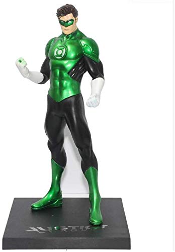 XXSDDM-WJ Estatua de Linterna Verde de Aproximadamente 200 mm Figura Pintada de ABS y PVC-1225