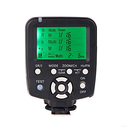 Yongnuo YN560-TX for N - Controlador Manual de Flash para cámaras, 2.4G FSK, pila 2xAA, color negro