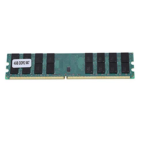 143 RAM DDR2 4GB, 240PIN 667MHz PC2-5300 Kit de actualización de Memoria RAM de Escritorio con Ancho de Banda, para computadora de Escritorio, para AMD