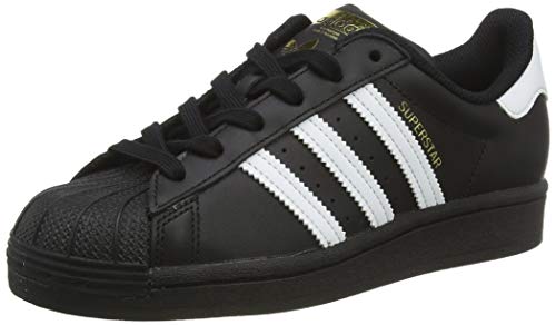 Adidas Originals Superstar J, Zapatillas de Básquetbol, Core Black/Footwear White/Core Black, 37 1/3 EU