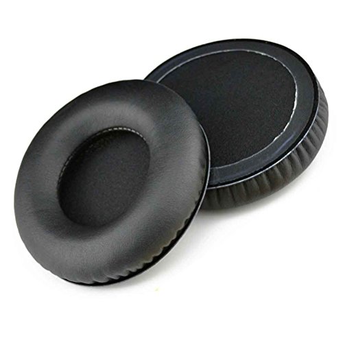 Almohadillas almohadillas LEORX reemplazo piezas de reparación para V1 V2 V3 Steelseries Siberia (negro) de auriculares