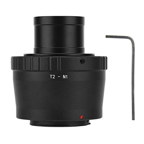 Anillo Adaptador de Aleación de Aluminio T2-N1 - Telescopio de 1,25 Pulgadas a Nikon N1 Montaje de Adaptador de Cámaras DSLR - para Nikon 1 Series Camera V1 V2 V3 J1 J2 J3 J4 J5