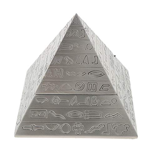 B Blesiya Caja de Joyería Organizador de Anillo Diseño de Pirámide Accesorios de Mujer Collares