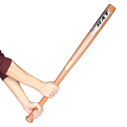 Bate de béisbol de madera de Finoki, autodefensa, 74 cm