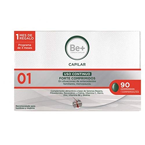 Be+ Capilar Anticaida Comprimidos Uso Ocasional Forte, 90Comprimidos