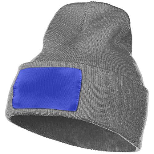 Casco de Bicicleta Azul Gorro a Prueba de Viento Interior Que Hace Punto Sombrero cálido Soft Headwear Negro
