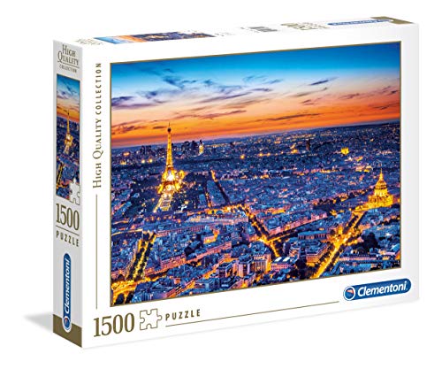 Clementoni- Puzzle 1500 Piezas Vista de Paris (31815.5)