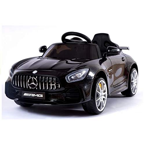 Coche eléctrico 12 V Mercedes SLS AMG GT R negro – Pack Luxe