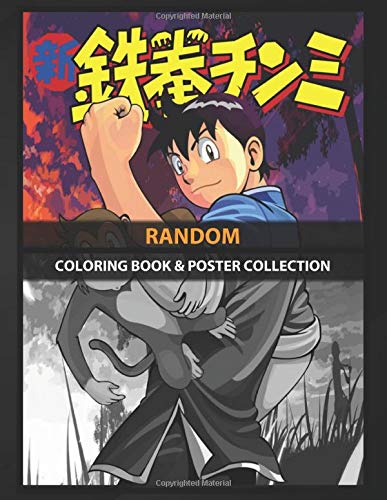 Coloring Book & Poster Collection: Random An Illustration Of Kungfu Boy Character Called Chinmi W Anime & Manga
