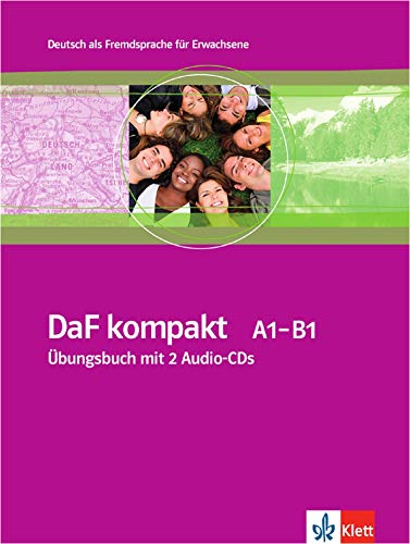 DaF Kompakt - Nivel A1-B1 - Cuaderno de ejercicios + 2 CD (Edición en un solo volumen): Ubungsbuch mit 2 Audio-CDs