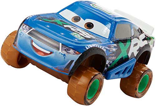 Disney Cars - Vehículo XRS Clutch Aid Carreras en el barro, deluxe coche de juguete (Mattel GFP47) , color/modelo surtido