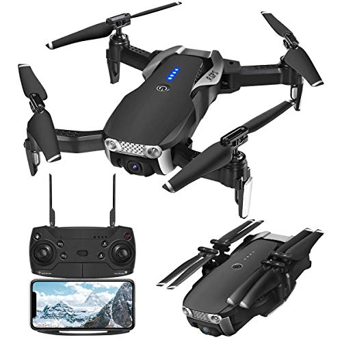 EACHINE E511S Drone con Camara HD Drone con Camara Profesional Estabilizador GPS 1080P Drone para Niños con Camara Drone x Pro RC Drone Plegable Drone App WiFi para iOS/Android Drone Video