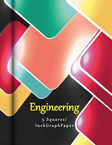 Engineering: 5 S q u a r e s / I n c h G r a p h P a p e r- Notebook-- 300 pages -graph paper